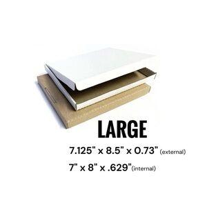SLOTBOX MAILERS - (Multi-Size Pack) WHITE ONLY